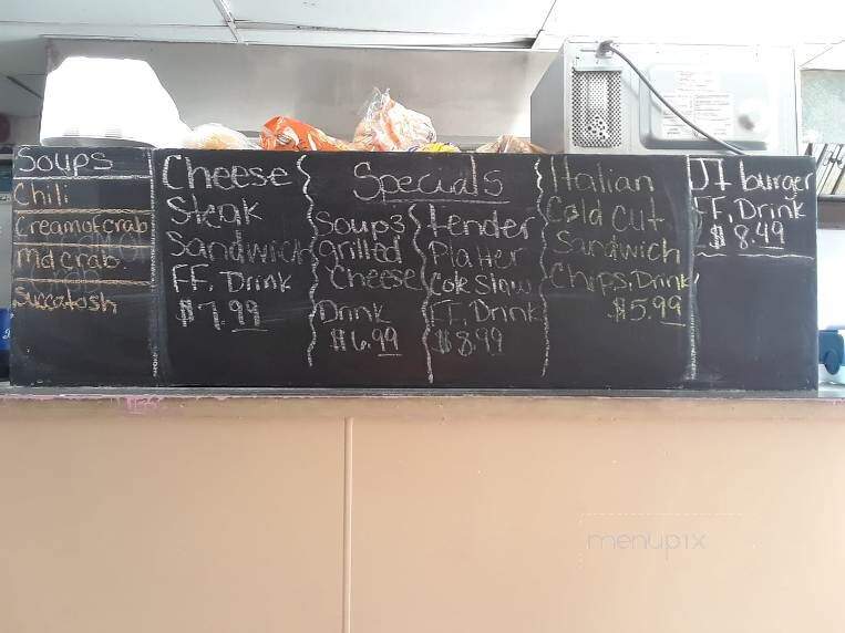 JT's Hometown Diner - Willards, MD menu_pic