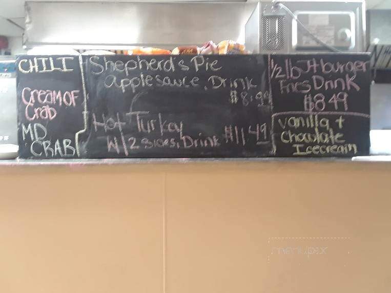 JT's Hometown Diner - Willards, MD menu_pic