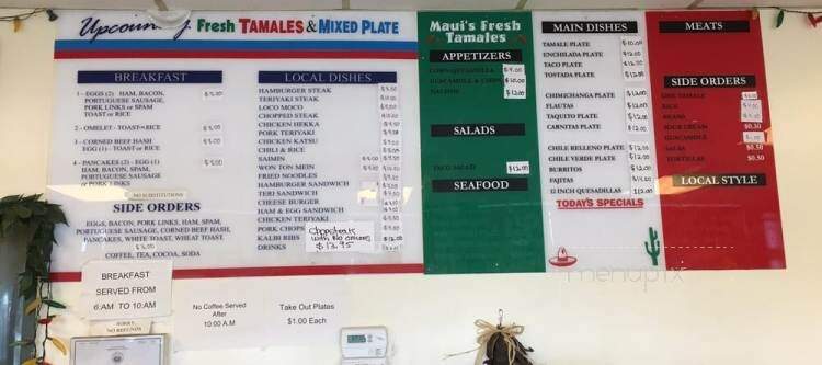 Mixed Plate - Makawao, HI menu_pic
