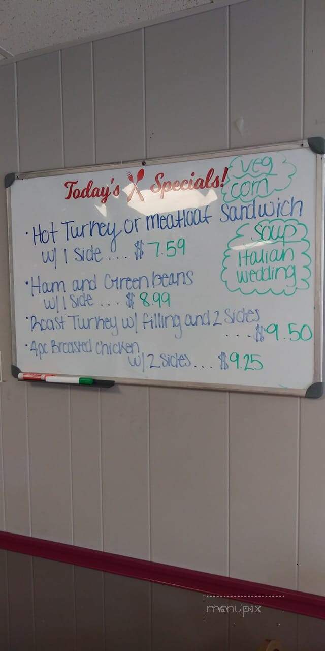 Route 74 Restaurant - Dover, PA menu_pic