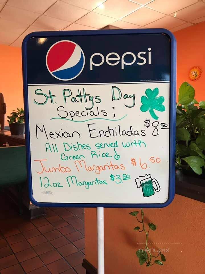 Cactus - Milan, IL menu_pic