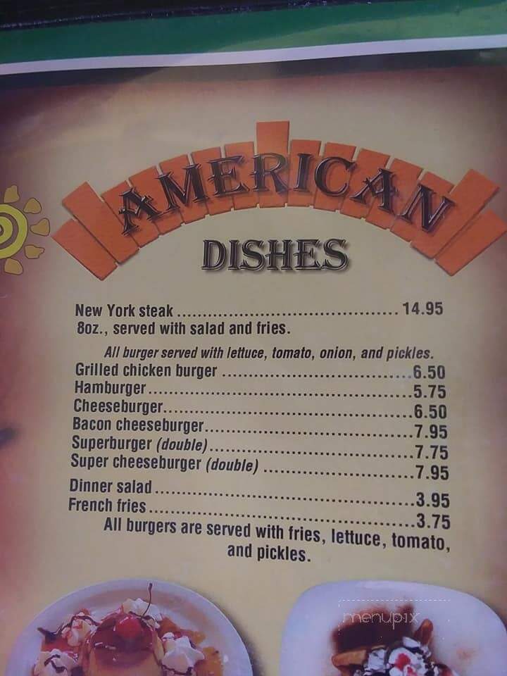 Guadalara Grill - Jefferson, OR menu_pic
