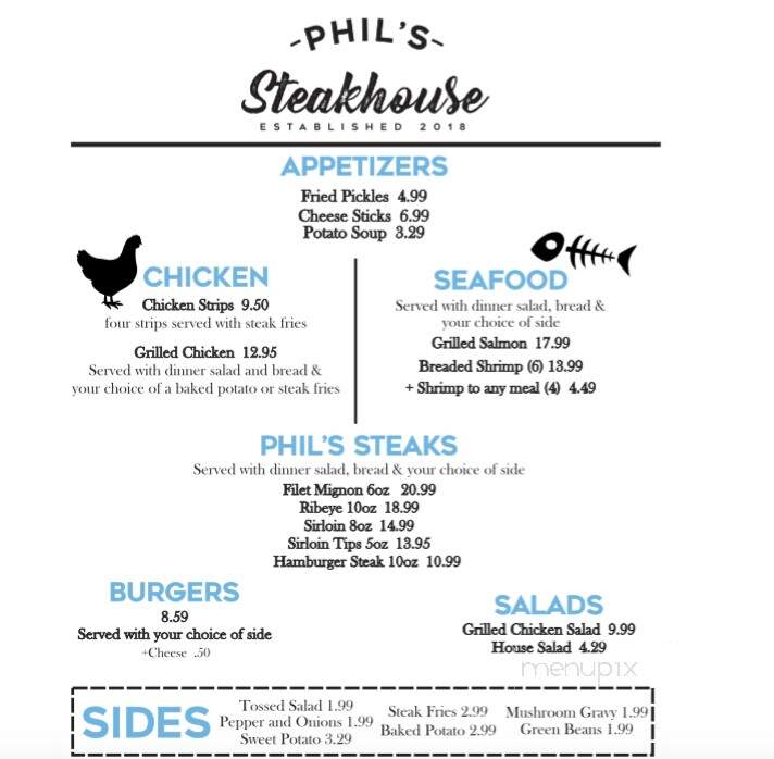 Phil's Steakhouse - Pacolet, SC
