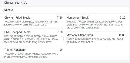 El Diamante Mexican Restaurant - Glenwood, AR menu_pic