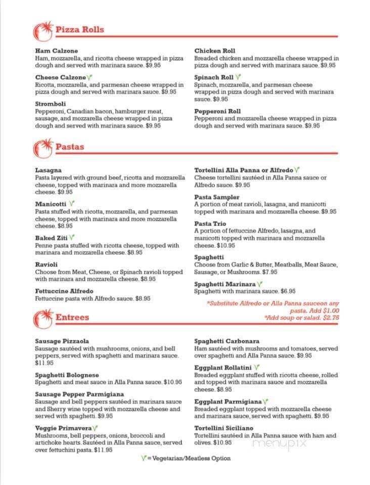 Roma Italian Restaurant - Ozark, AR menu_pic
