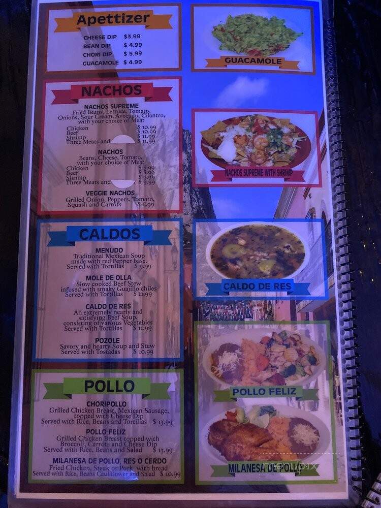 Mi Tierra Bonita - East St. Louis, IL menu_pic