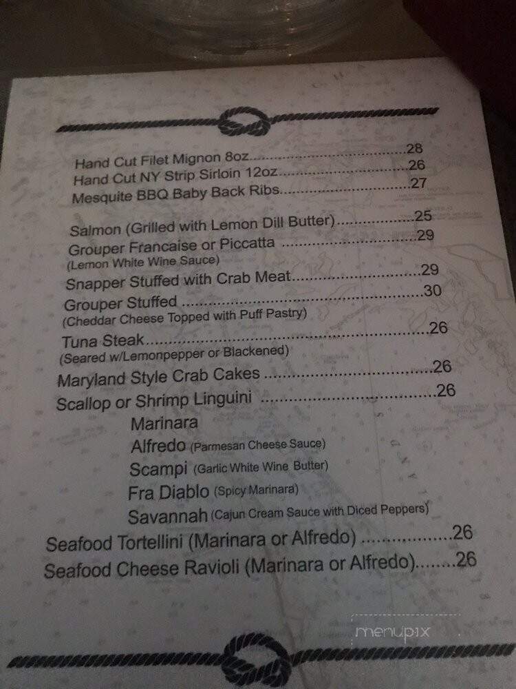 Over the Waterfront - Captiva, FL menu_pic