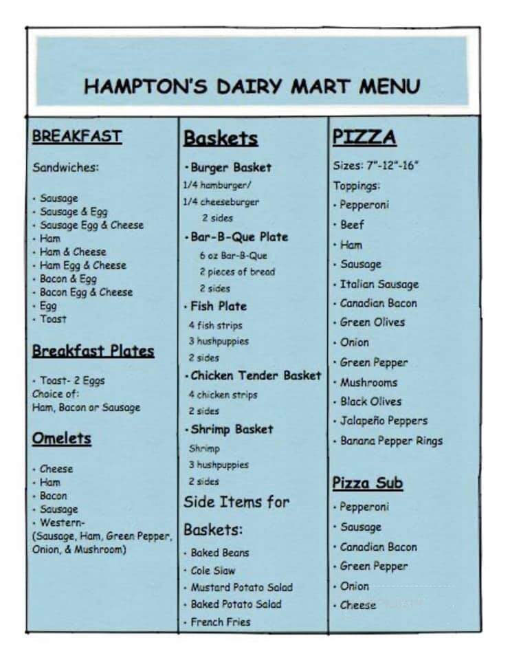 Hampton's Dairy Mart - Elkton, KY