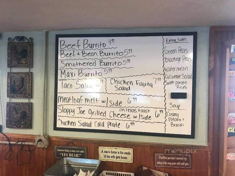Greg's Haystax Restaurant - Umatilla, FL menu_pic