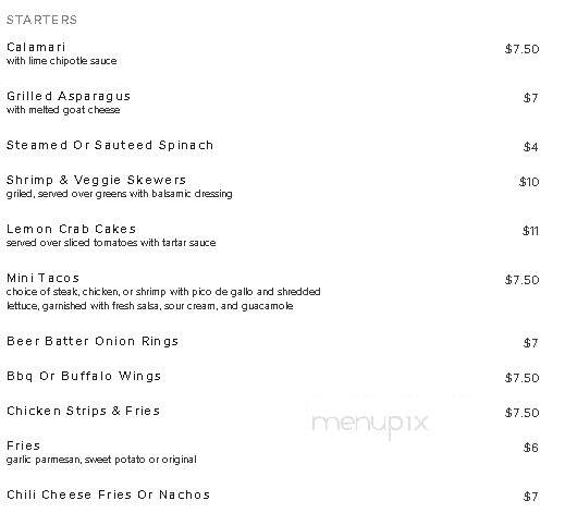 Main Street Grill - Norwood, NC menu_pic