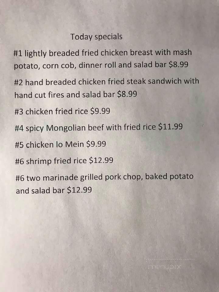 AJ 's Steak & Pasta - Idabel, OK menu_pic