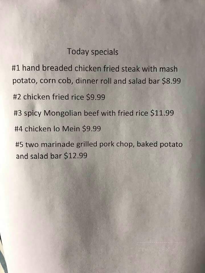 AJ 's Steak & Pasta - Idabel, OK menu_pic