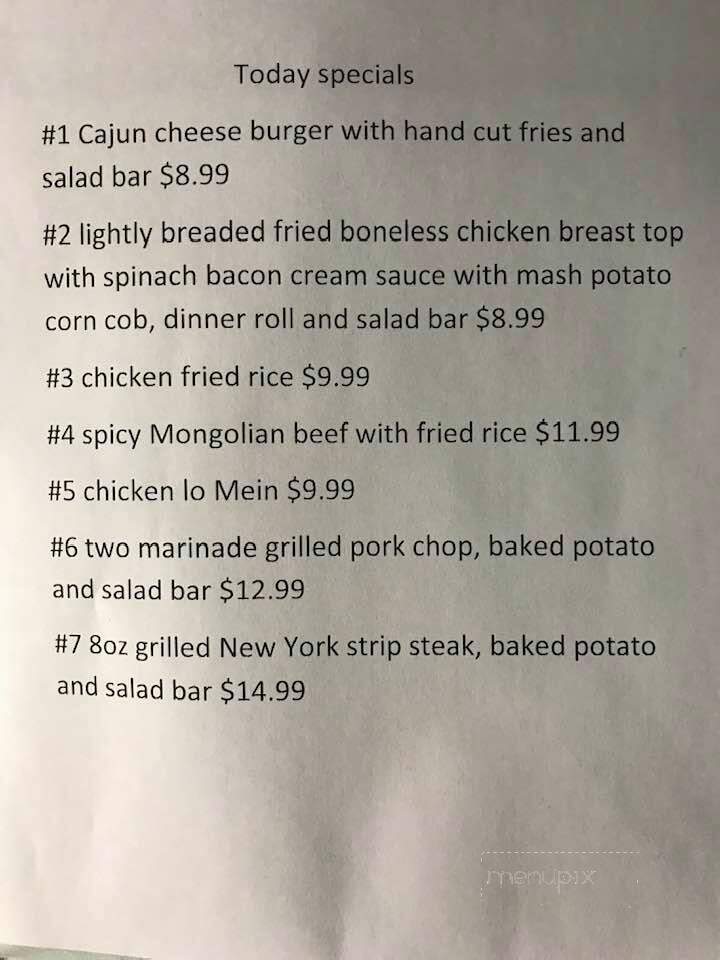 AJ 's Steak & Pasta - Idabel, OK menu_pic