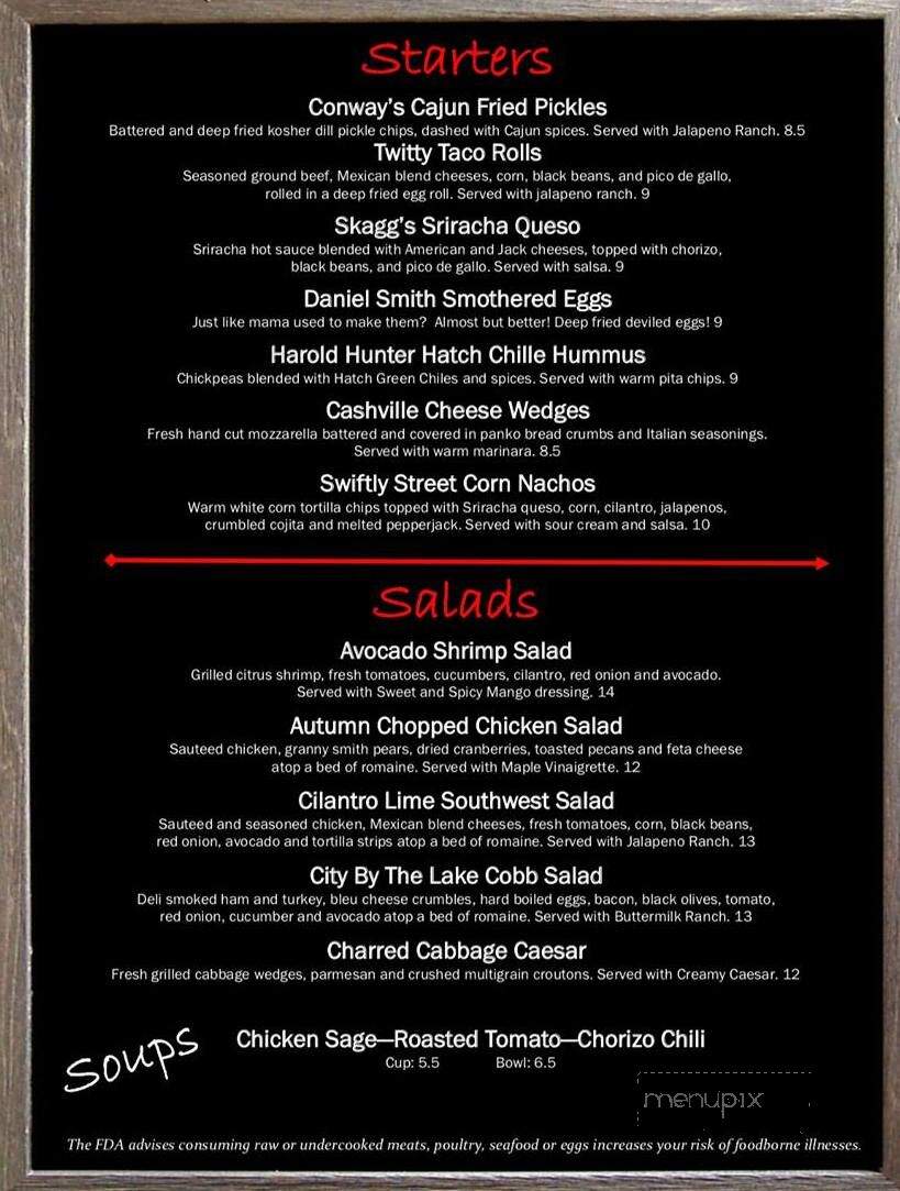 H'Ville Grill - Hendersonville, TN menu_pic