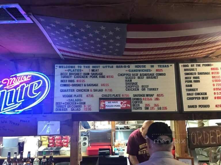 Busbee's Bar-B-Que - Bandera, TX