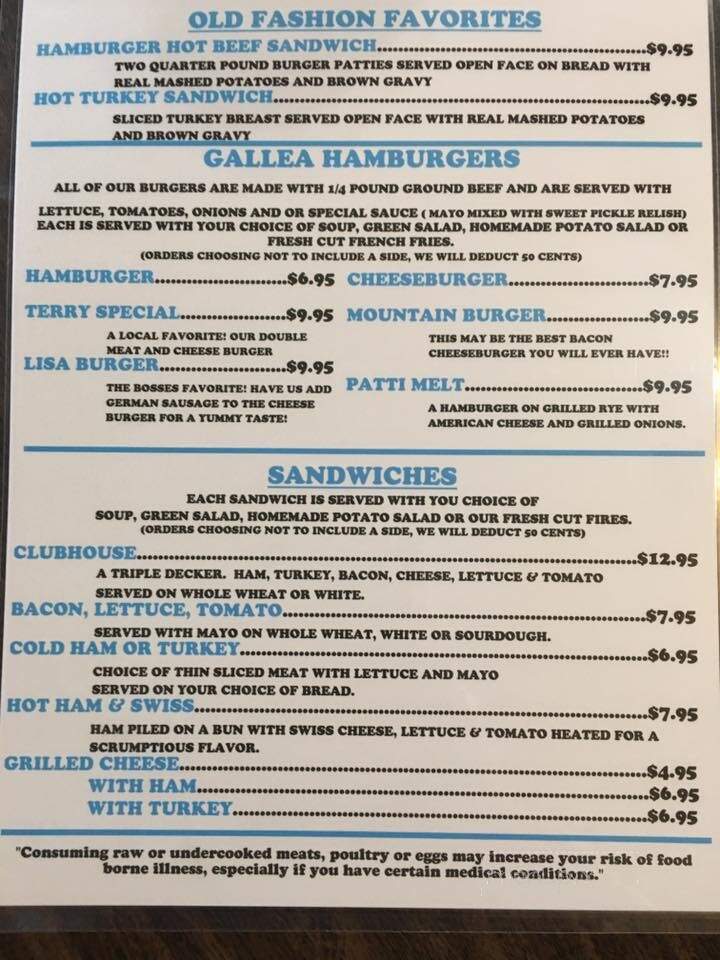 Little Gallea Restaurant - Kettle Falls, WA