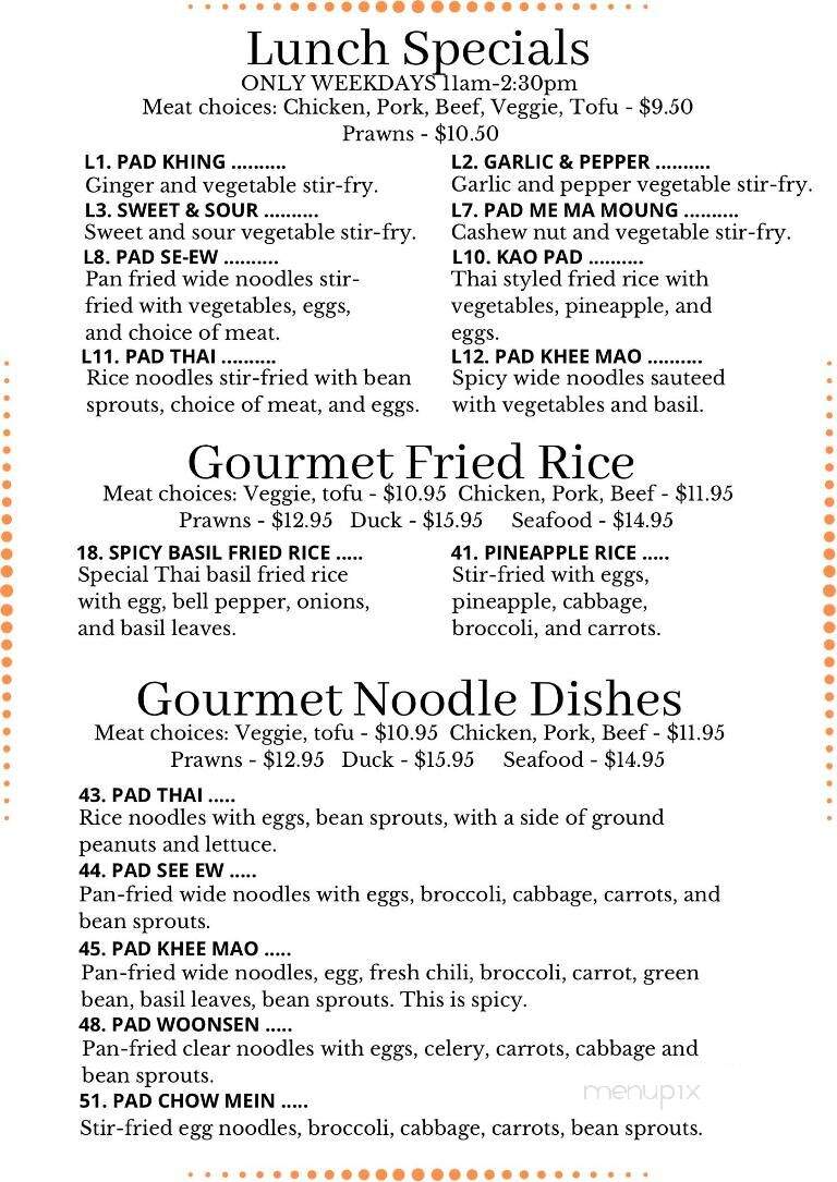 Maria's Authentic Mexican Restaurant - North Bend, OR menu_pic