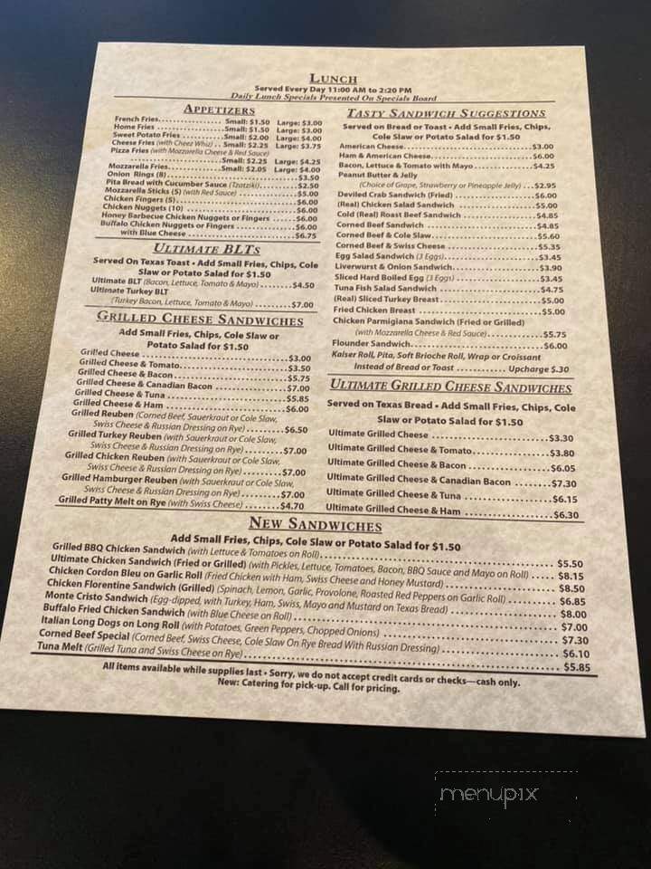 Cafe Madison Holland - Holland, PA menu_pic