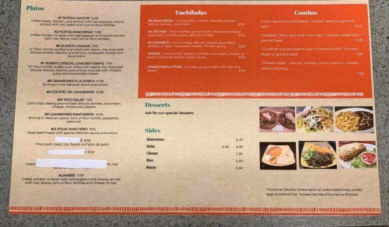 Taco Express - Fort Meade, FL menu_pic