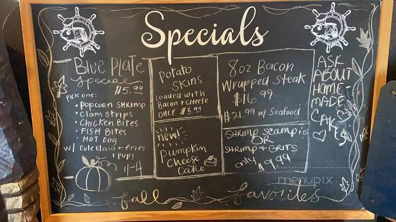 Pier 6 Seafood & Steak House - Macclenny, FL menu_pic