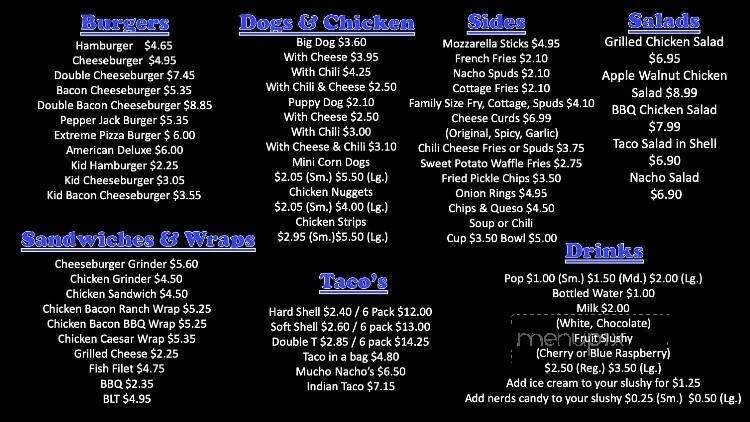 I Scream U Scream - Lisbon, ND menu_pic