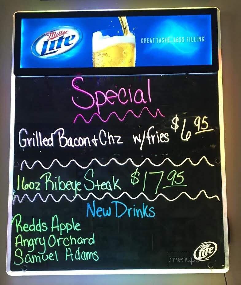 Pike Street Bar & Grill - Fayetteville, OH menu_pic