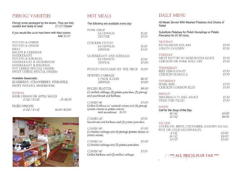 Belweder Deli - Kearny, NJ menu_pic