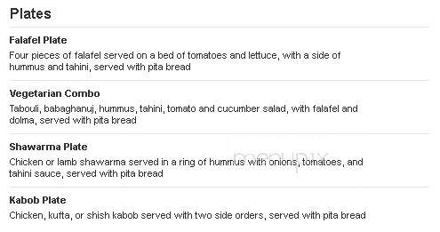 Sunrise Deli-Lybba - Hibbing, MN menu_pic