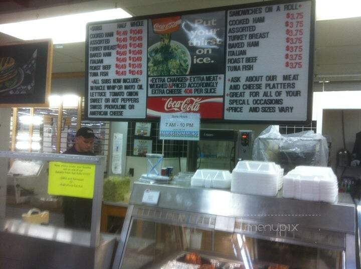 Breen's Iga - Palmyra, NY menu_pic