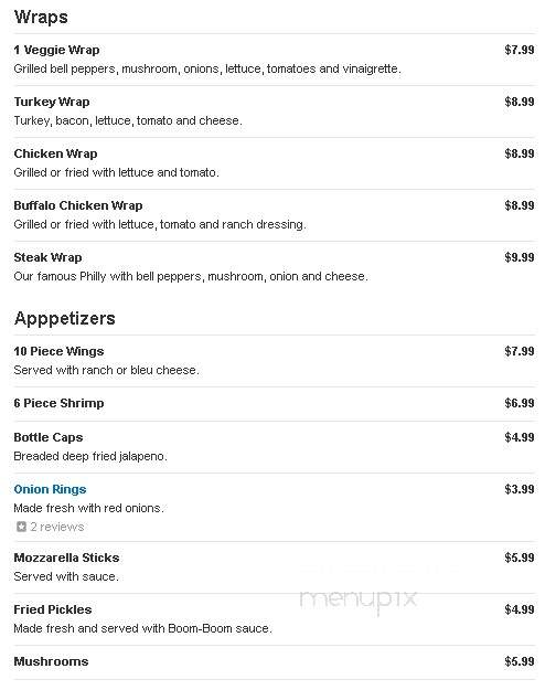 Duke's Wings And Seafood - Calhoun, GA menu_pic