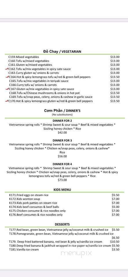 TH Dang Restaurant - Winnipeg, MB