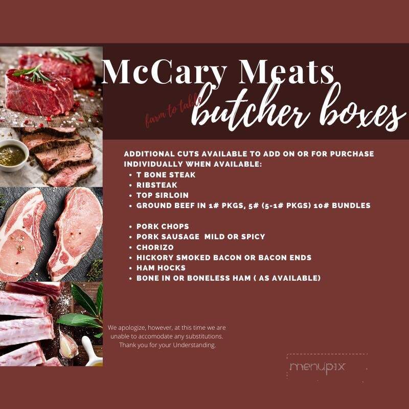 McCary Meats - Basin City, WA