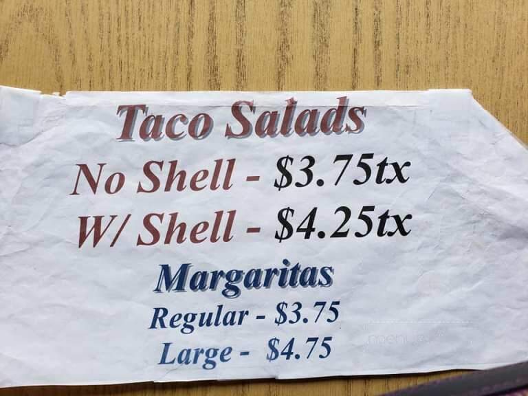 Bubba's Sports Bar & Grill - Mechanicsville, IA menu_pic