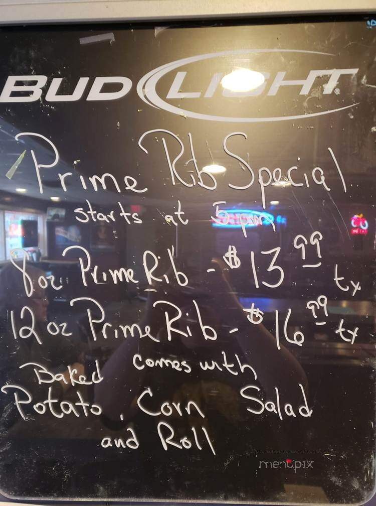 Bubba's Sports Bar & Grill - Mechanicsville, IA menu_pic