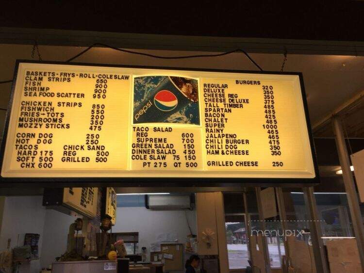 Sully's Drive-In - Forks, WA menu_pic