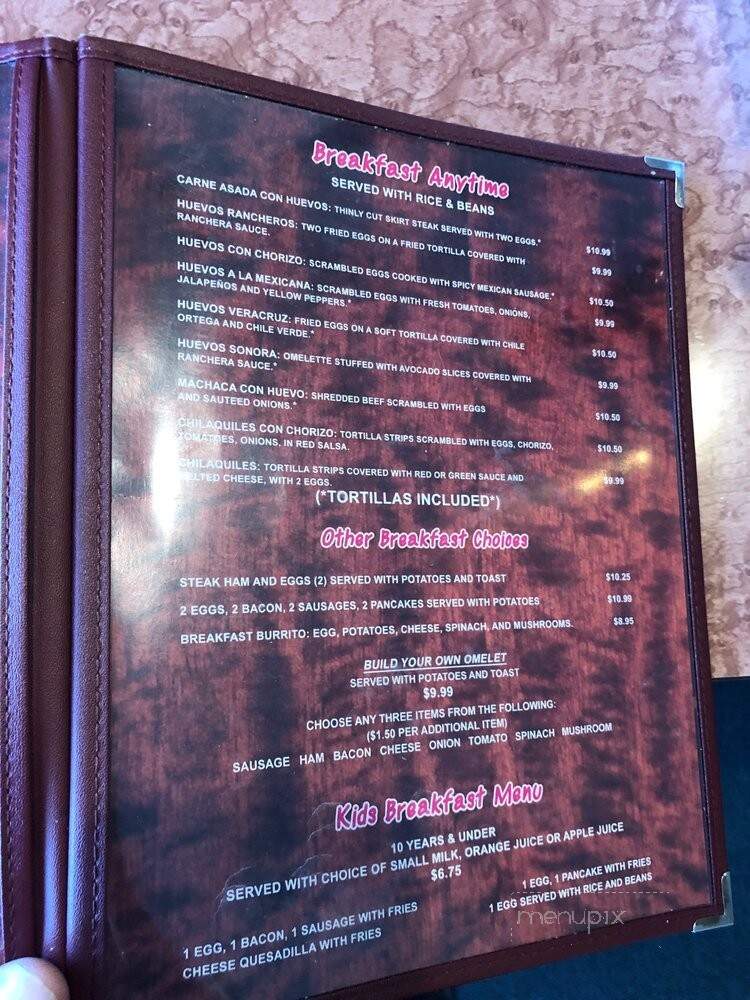 Graciana Mexican Deli - San Fernando, CA menu_pic
