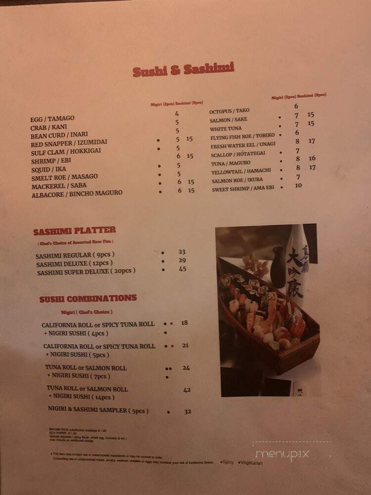 Best Teriyaki & Sushi - Duvall, WA menu_pic