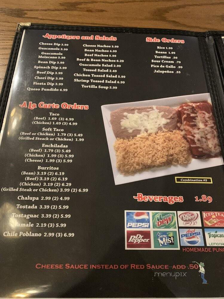 El Parian - Pine Bluff, AR menu_pic