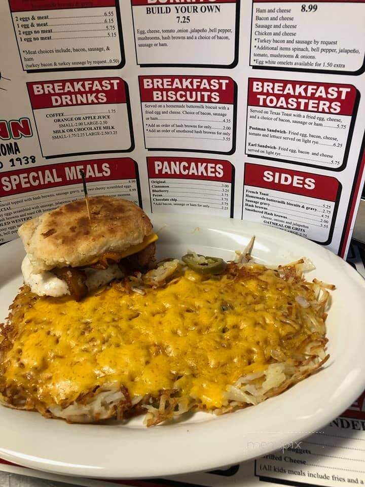 Hamburger Inn - Ardmore, OK menu_pic