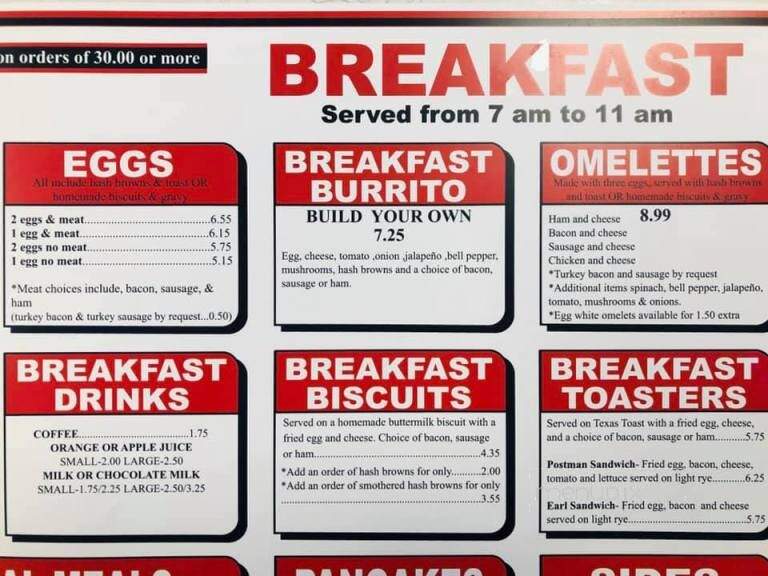 Hamburger Inn - Ardmore, OK menu_pic