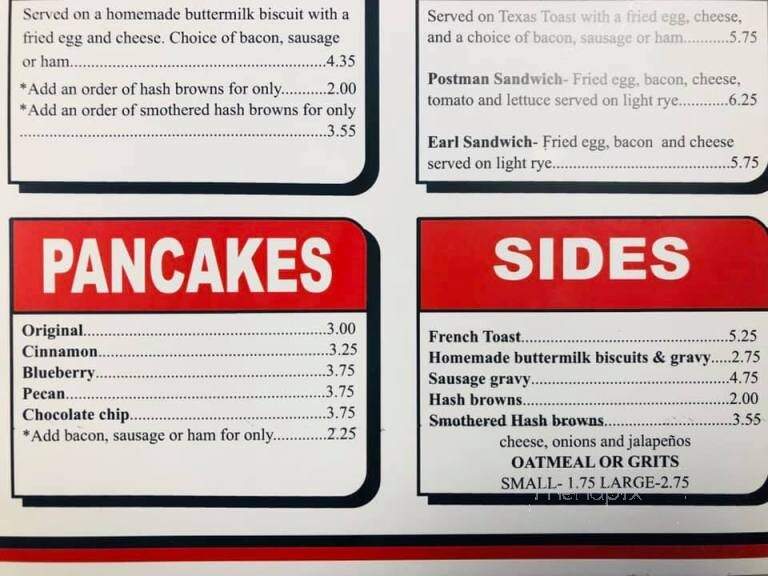 Hamburger Inn - Ardmore, OK menu_pic
