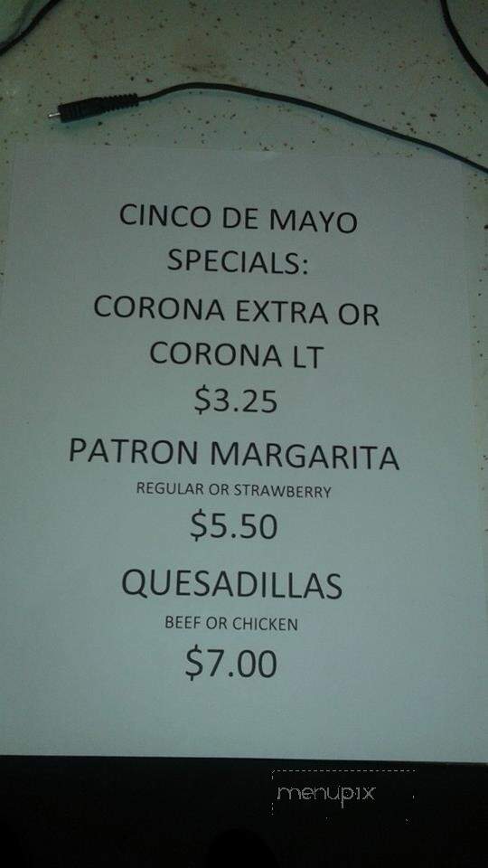 Clover Leaf Bar & Grill - Newport, MN menu_pic