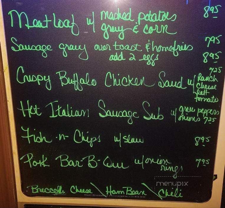 West End Cafe - Carlisle, PA menu_pic