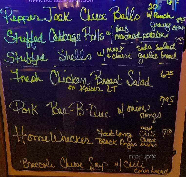 West End Cafe - Carlisle, PA menu_pic