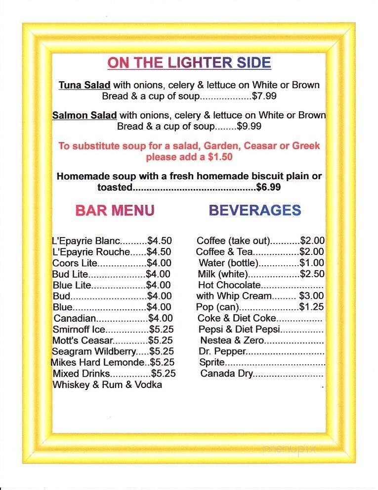 Small Dimensions - Haldimand, ON menu_pic