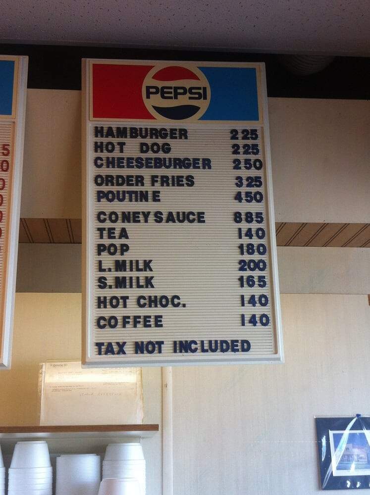 Coney Island Westfort - Thunder Bay, ON menu_pic