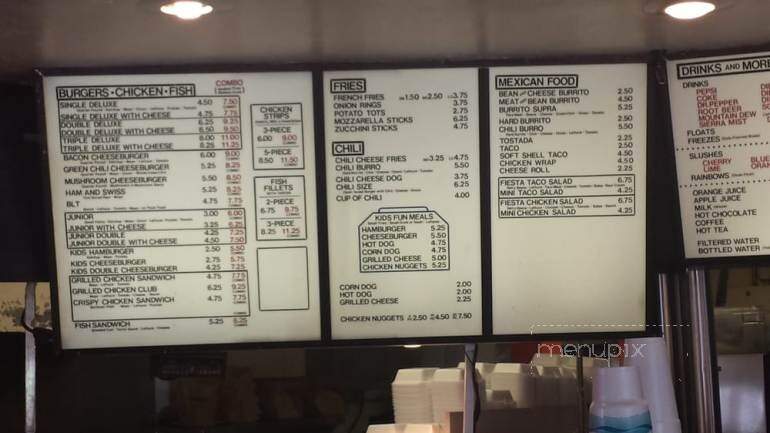 R D's Drive-In - Page, AZ menu_pic
