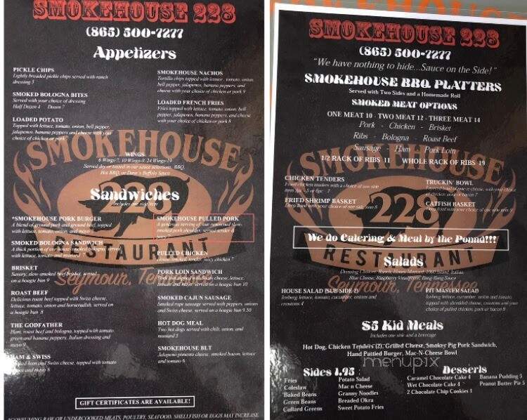 Smokehouse 228 - Seymour, TN