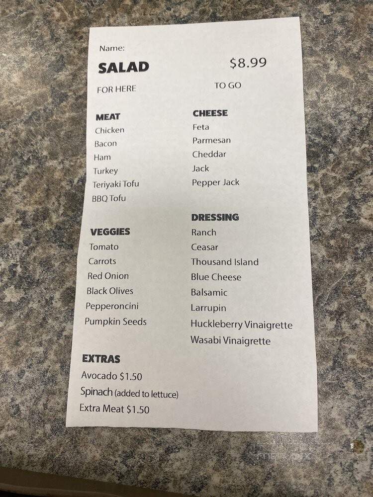 McIntosh Farm Country Store - Arcata, CA menu_pic