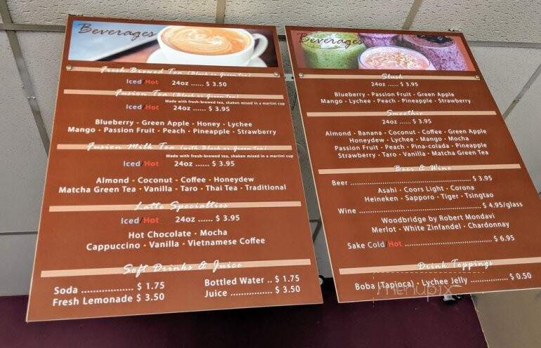 Pho Superbowl - La Mesa, CA menu_pic